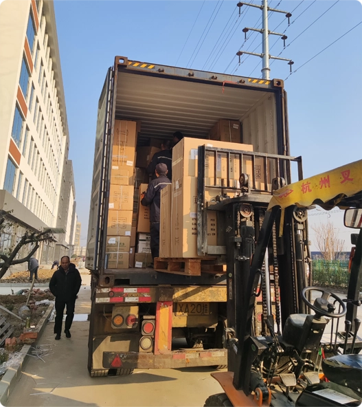 EMBARKING ON A JOURNEY: PRODUCTS PREPPED FOR SHIPMENT TO PAKISTAN