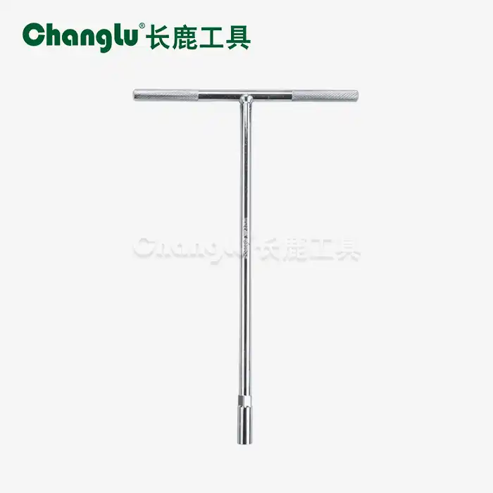 Clau anglesa en forma de T amb mirall