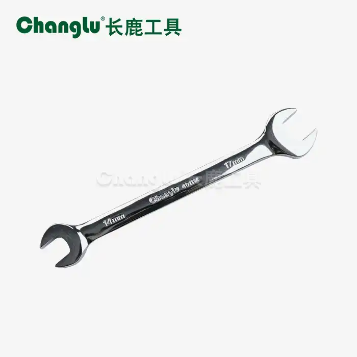 dubbel-eindige oop-einde moersleutel